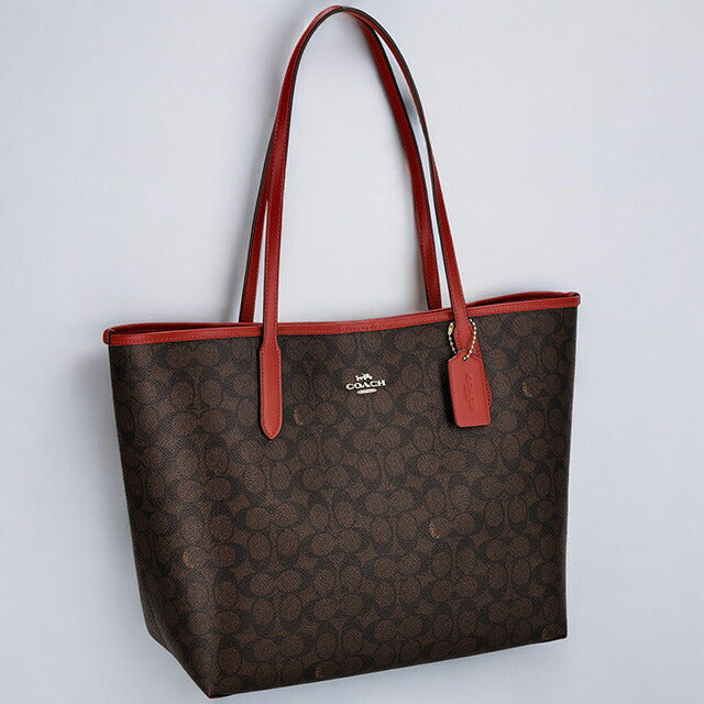 レア　COACH コーチ トートバッグ　肩掛け シグネチャー F12195 Amazon | [コーチ] トートバッグ レディース シグネチャー