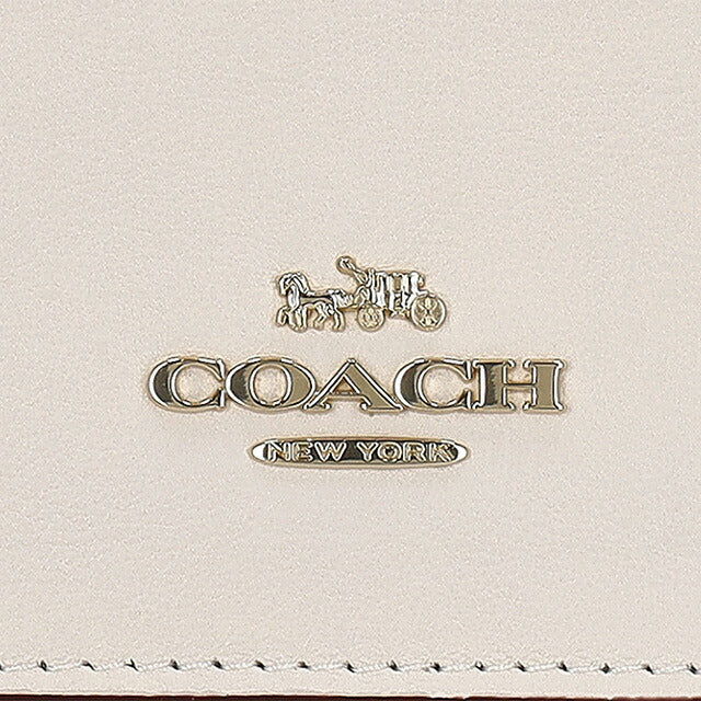 コーチ ショルダーバッグ レディース ブランド COACH CV978 ライトベージュ/ホワイト CV978-IMXDM-1