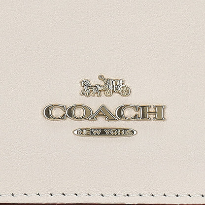 コーチ ショルダーバッグ レディース ブランド COACH CV978 ライトベージュ/ホワイト CV978-IMXDM-1