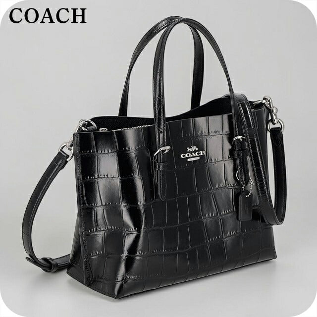 コーチ トートバッグ レディース ブランド COACH Myanmar CW017 SV/BK ブラック 軽量 手提げ 高級 おしゃれ プレゼント 女性 実用的 かわいい