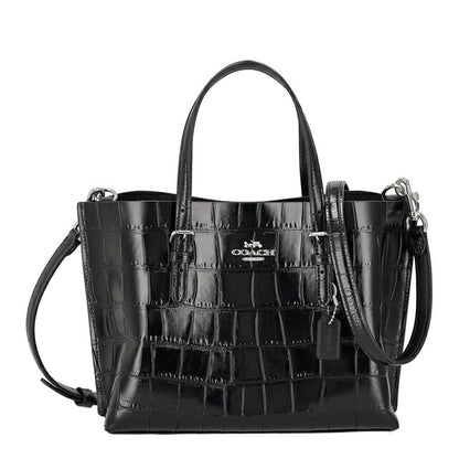 コーチ トートバッグ レディース ブランド COACH Myanmar CW017 SV/BK ブラック 軽量 手提げ 高級 おしゃれ プレゼント 女性 実用的 かわいい