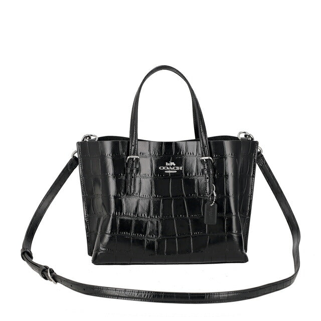 コーチ トートバッグ レディース ブランド COACH Myanmar CW017 SV/BK ブラック 軽量 手提げ 高級 おしゃれ プレゼント 女性 実用的 かわいい