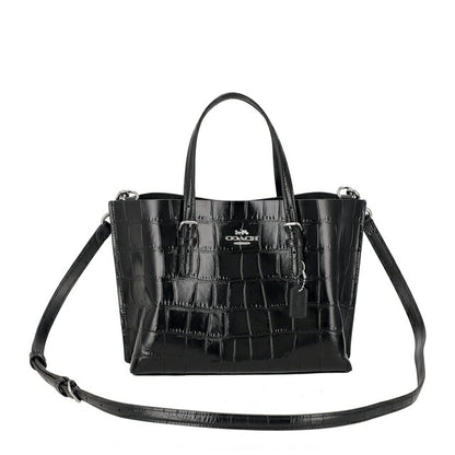 コーチ トートバッグ レディース ブランド COACH Myanmar CW017 SV/BK ブラック 軽量 手提げ 高級 おしゃれ プレゼント 女性 実用的 かわいい
