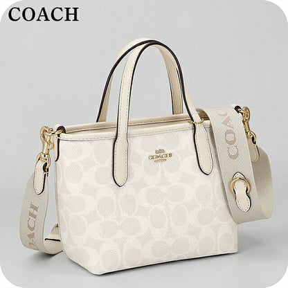 コーチ トートバッグ レディース ブランド COACH India CW032 IMXU5 ホワイト系 軽量 手提げ 高級 おしゃれ プレゼント 女性 実用的 かわいい