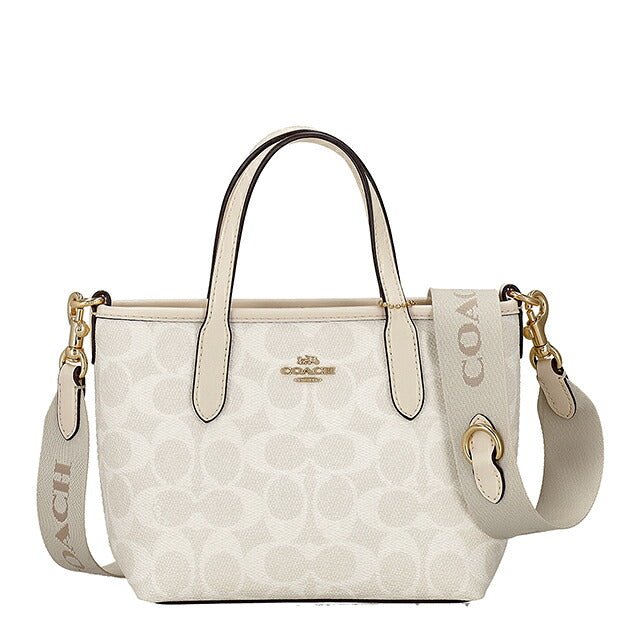 コーチ トートバッグ レディース ブランド COACH India CW032 IMXU5 ホワイト系 軽量 手提げ 高級 おしゃれ プレゼント 女性 実用的 かわいい