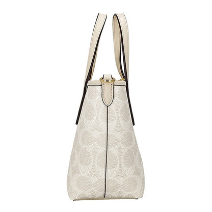 コーチ トートバッグ レディース ブランド COACH India CW032 IMXU5 ホワイト系 軽量 手提げ 高級 おしゃれ プレゼント 女性 実用的 かわいい