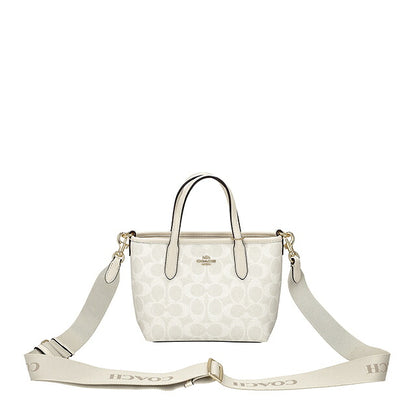 コーチ トートバッグ レディース ブランド COACH India CW032 IMXU5 ホワイト系 軽量 手提げ 高級 おしゃれ プレゼント 女性 実用的 かわいい