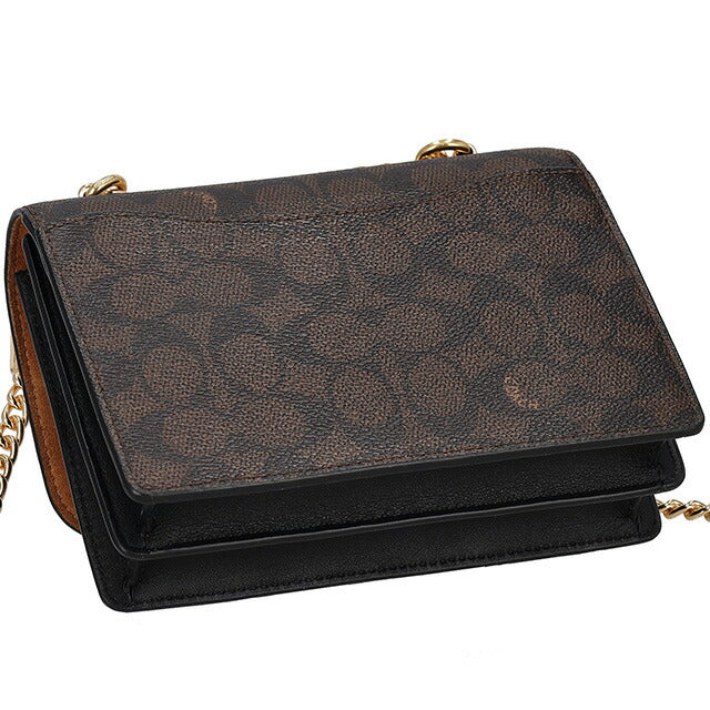 コーチ ショルダーバッグ レディース ブランド COACH シグネチャー CW206 IMXAQ 1 ダークブラウン CW206-IMXAQ-1