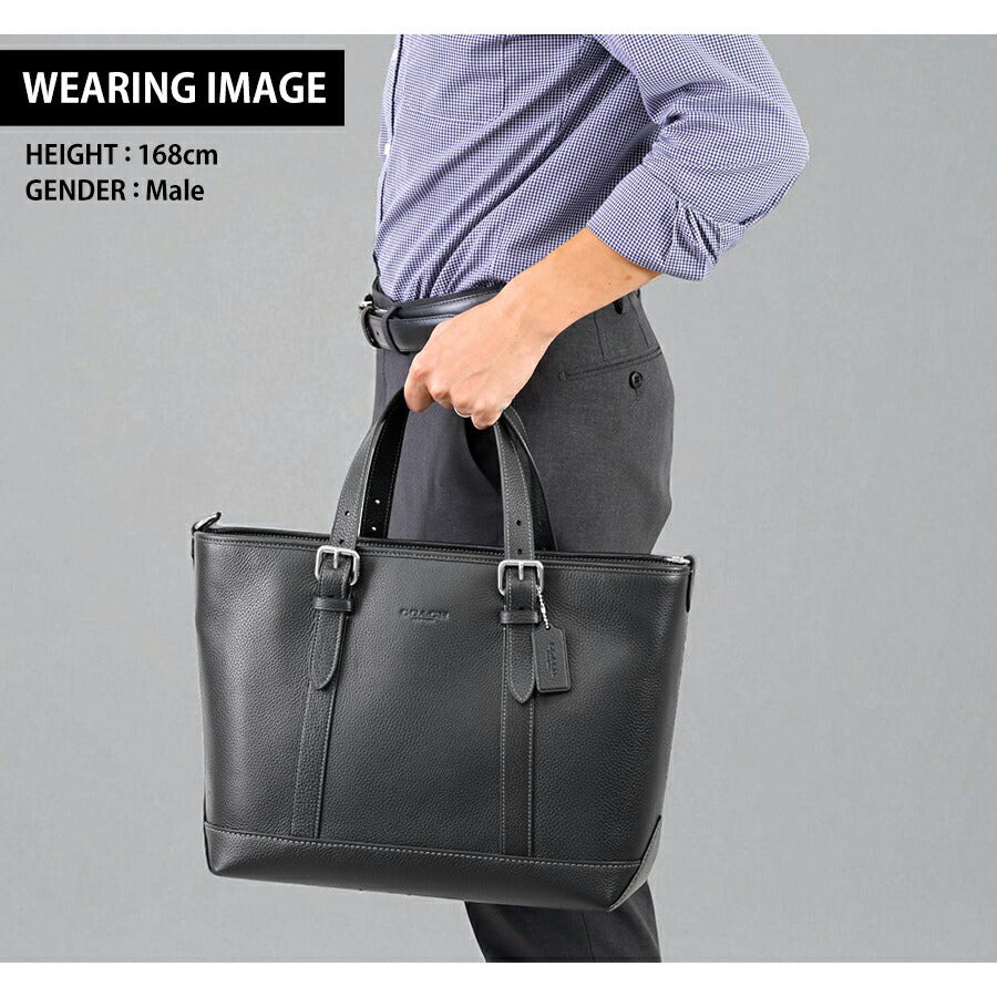 コーチ トートバッグ メンズ ブランド COACH CW213 SV BK ブラック CW213-SV-BK-1