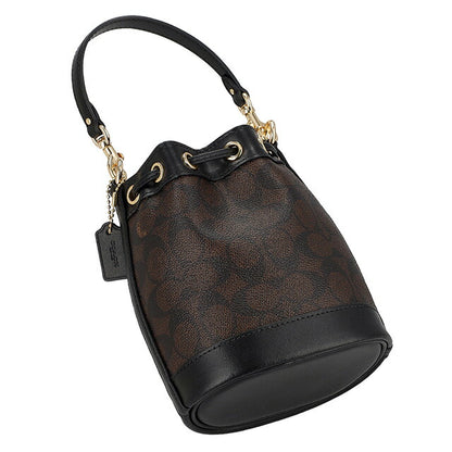 コーチ ハンドバッグ レディース ブランド COACH CW299 ブラウン/ブラック CW299-IMXAQ-1