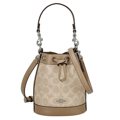 コーチ ハンドバッグ レディース ブランド COACH CW299 ライトベージュ/ベージュ CW299-SVPWH-1
