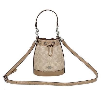 コーチ ハンドバッグ レディース ブランド COACH CW299 ライトベージュ/ベージュ CW299-SVPWH-1