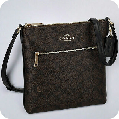コーチ ショルダーバッグ レディース ブランド COACH シグネチャー CW325 IMXAQ ウォルナット/ブラック CW325-IMXAQ-1