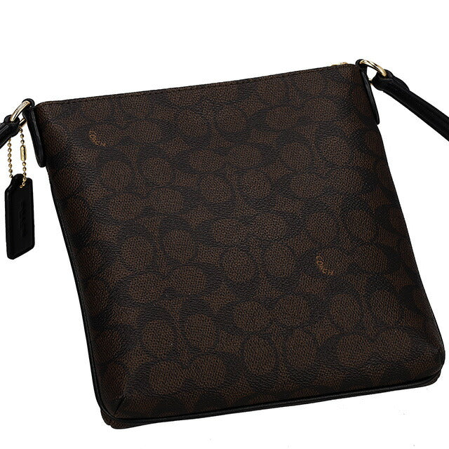 コーチ ショルダーバッグ レディース ブランド COACH シグネチャー CW325 IMXAQ ウォルナット/ブラック CW325-IMXAQ-1