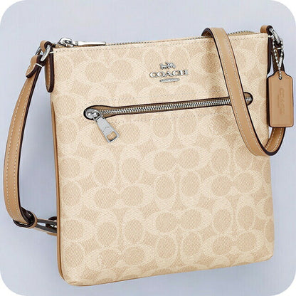 コーチ ショルダーバッグ レディース ブランド COACH シグネチャー CW325 SVPWH サンド CW325-SVPWH-1