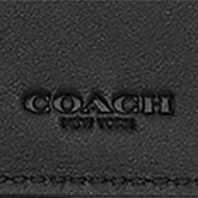 コーチ 長財布 メンズ ブランド COACH レザー CW356 ブラック CW356-BK-BK-1