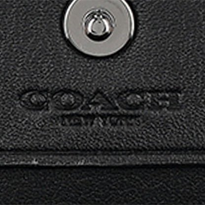 コーチ コインケース メンズ レディース ブランド COACH CW360 チャコール/ブラック CW360-QBMI5-1