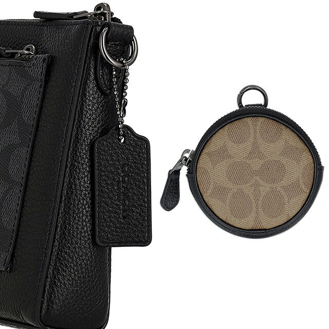 コーチ ショルダーバッグ メンズ ブランド COACH CW372 ブラック CW372-QBXAJ-1
