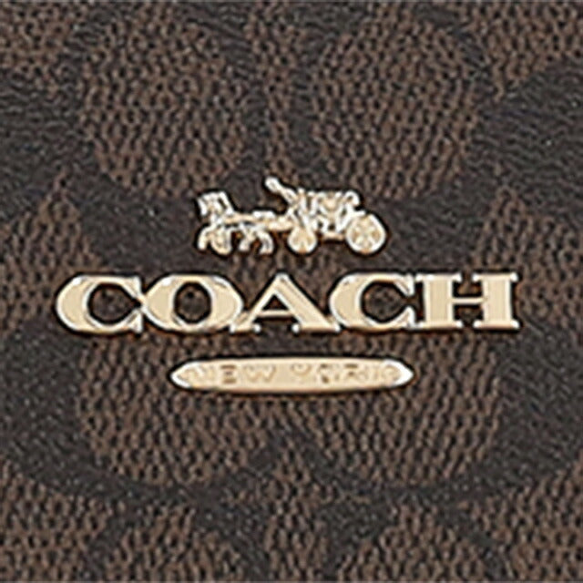 コーチ トートバッグ レディース ブランド COACH CW381 ブラウン/レッド CW381-IMXD0-1