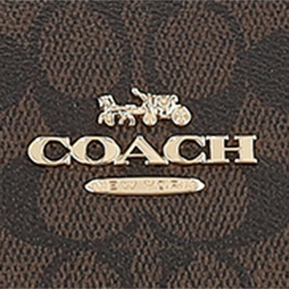 コーチ トートバッグ レディース ブランド COACH CW381 ブラウン/レッド CW381-IMXD0-1