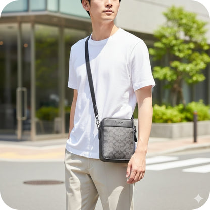 Coach Shoulder Bag Men&