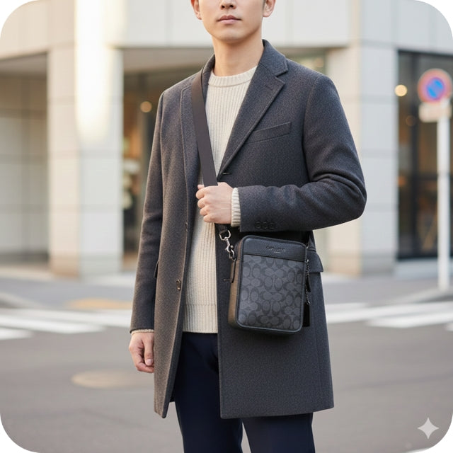 Coach Shoulder Bag Men&