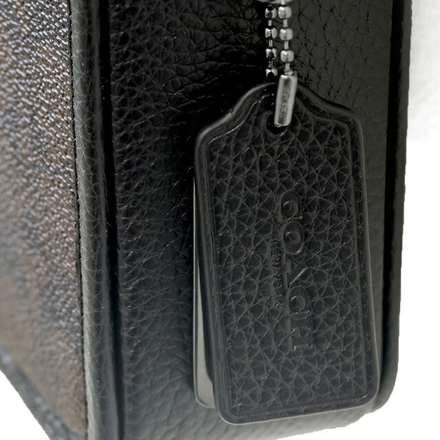 コーチ ショルダーバッグ メンズ ブランド COACH シグネチャー CW388 QBXAM ブラウン/ブラック CW388-QBXAM-1