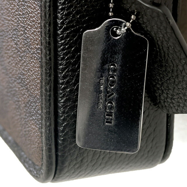コーチ ショルダーバッグ メンズ ブランド COACH シグネチャー CW388 QBXAM ブラウン/ブラック CW388-QBXAM-1
