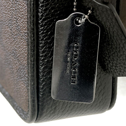 コーチ ショルダーバッグ メンズ ブランド COACH シグネチャー CW388 QBXAM ブラウン/ブラック CW388-QBXAM-1