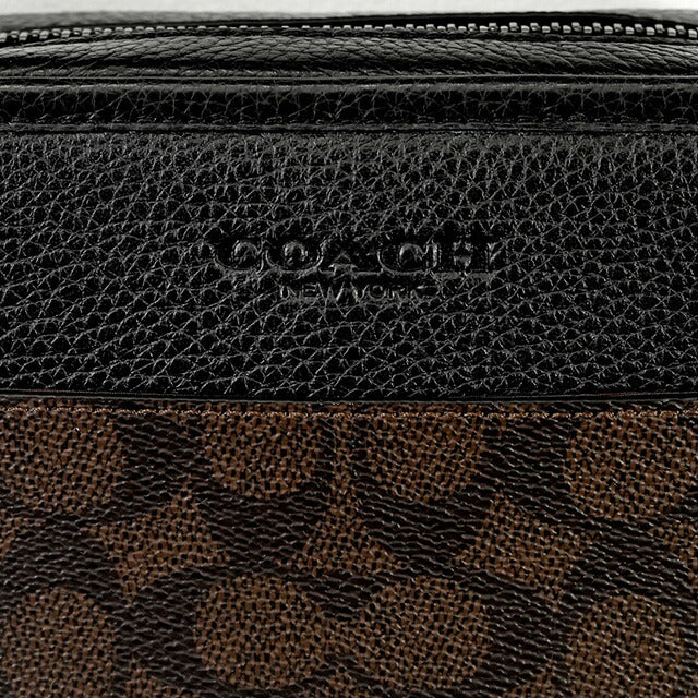 コーチ ショルダーバッグ メンズ ブランド COACH シグネチャー CW388 QBXAM ブラウン/ブラック CW388-QBXAM-1