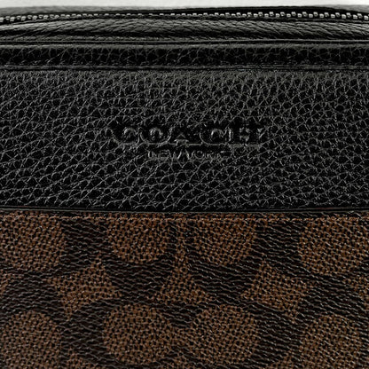 コーチ ショルダーバッグ メンズ ブランド COACH シグネチャー CW388 QBXAM ブラウン/ブラック CW388-QBXAM-1