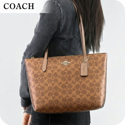 コーチ トートバッグ レディース ブランド COACH Cambodia CW396 IMYGQ ブラウン 軽量 手提げ 高級 おしゃれ プレゼント 女性 実用的 かわいい