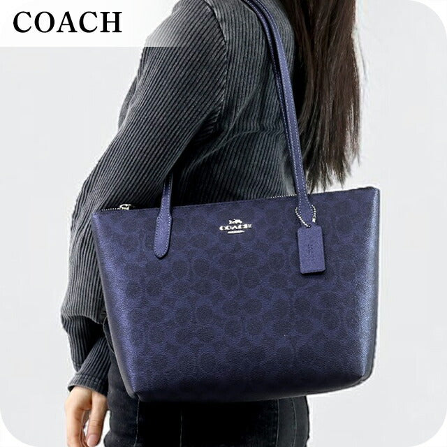 コーチ トートバッグ レディース ブランド COACH Cambodia CW396 SBLNV ネイビー 軽量 手提げ 高級 おしゃれ プレゼント 女性 実用的 かわいい
