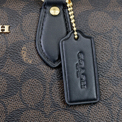 コーチ ハンドバッグ レディース ブランド COACH CW422 ブラウン/ブラック CW422-IMXAQ-1