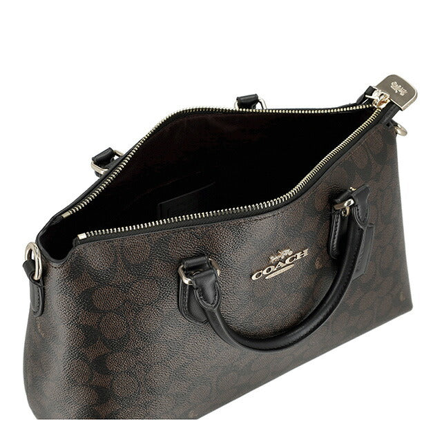 コーチ ハンドバッグ レディース ブランド COACH CW422 ブラウン/ブラック CW422-IMXAQ-1