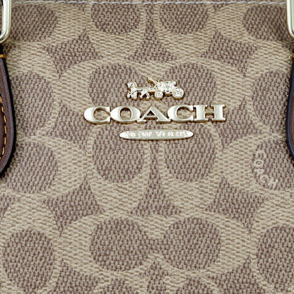 コーチ ハンドバッグ レディース ブランド COACH CW422 ベージュ/ライトブラウン CW422-IMXHE-1