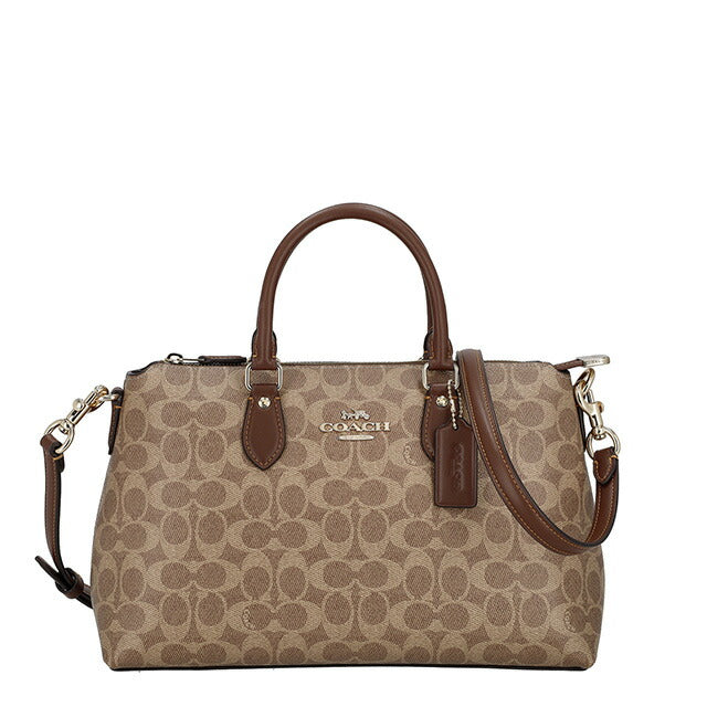 コーチ ハンドバッグ レディース ブランド COACH CW422 ベージュ/ライトブラウン CW422-IMXHE-1