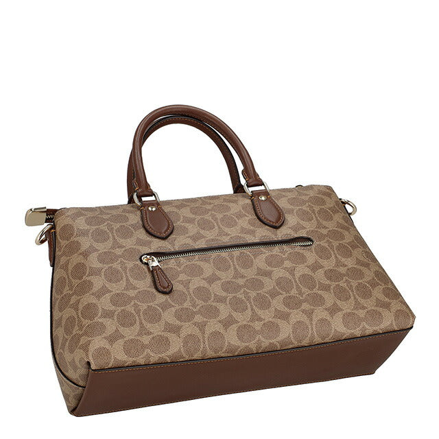 コーチ ハンドバッグ レディース ブランド COACH CW422 ベージュ/ライトブラウン CW422-IMXHE-1