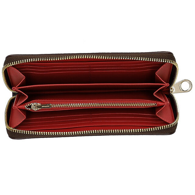 コーチ 長財布 レディース ブランド COACH シグネチャー CW778 IMXD0 1 ウォルナット/ボールド レッド CW778-IMXD0-1