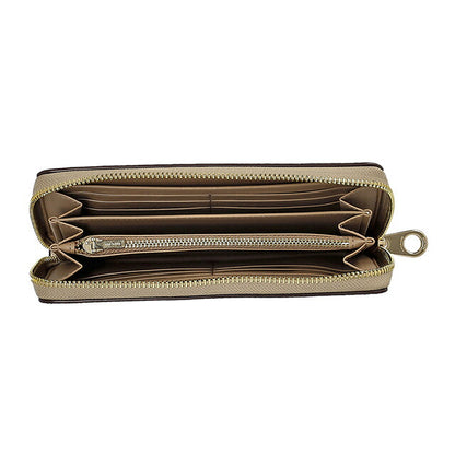 Coach long wallet ladies brand COACH Myanmar CW778 IMXDM Sand/Chalk