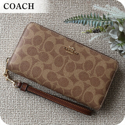 コーチ 長財布 レディース ブランド COACH Philippines CW778 IMXHE タン/ブラウン