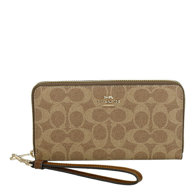 コーチ 長財布 レディース ブランド COACH Philippines CW778 IMXHE タン/ブラウン