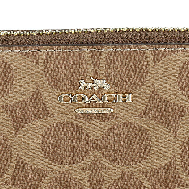 コーチ 長財布 レディース ブランド COACH Philippines CW778 IMXHE タン/ブラウン