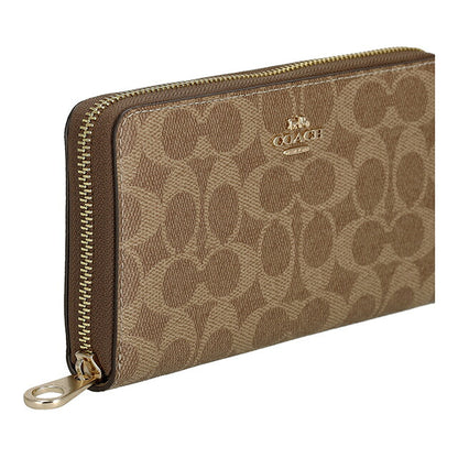 コーチ 長財布 レディース ブランド COACH Philippines CW778 IMXHE タン/ブラウン
