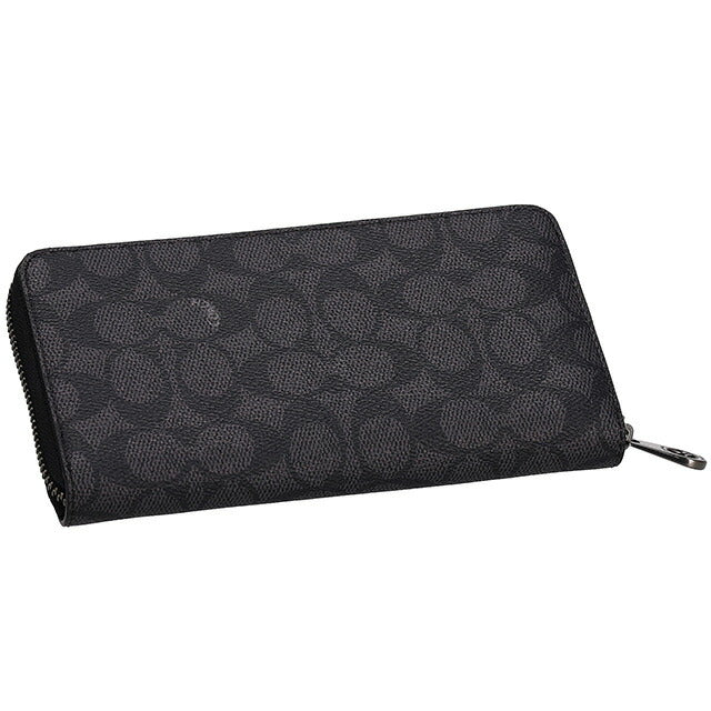 コーチ 長財布 レディース ブランド COACH シグネチャー CW778 QBMI5 1 ブラック CW778-QBMI5-1