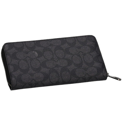 コーチ 長財布 レディース ブランド COACH シグネチャー CW778 QBMI5 1 ブラック CW778-QBMI5-1