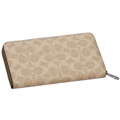 コーチ 長財布 レディース ブランド COACH シグネチャー CW778 SVPWH 1 サンド/トープ CW778-SVPWH-1