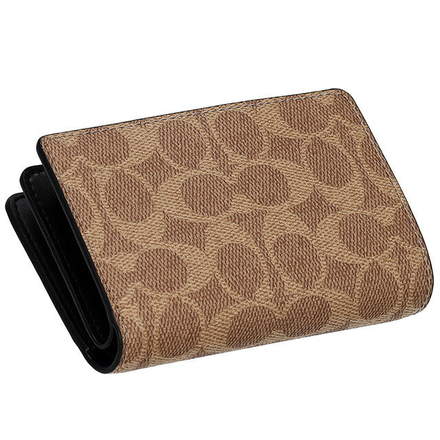 コーチ 二つ折り財布 レディース ブランド COACH CW786 ブラウン CW786-IMQRX-1