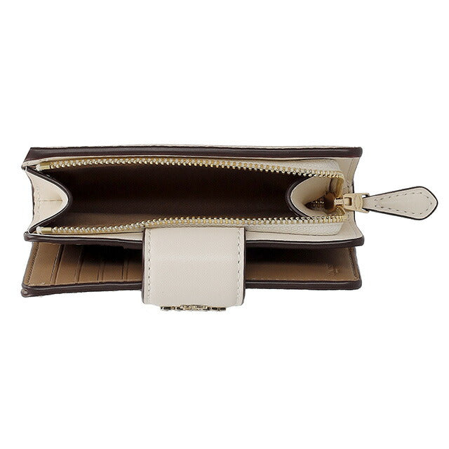 コーチ 二つ折り財布 レディース ブランド COACH シグネチャー CW786 IMXDM 1 サンド CW786-IMXDM-1