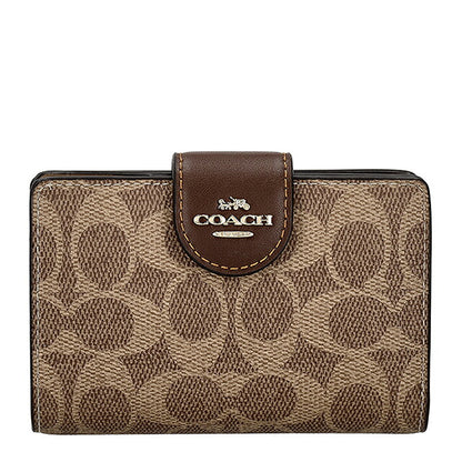 コーチ 二つ折り財布 二折財布 レディース ブランド COACH CW786 IMXHE タン/ブラウン